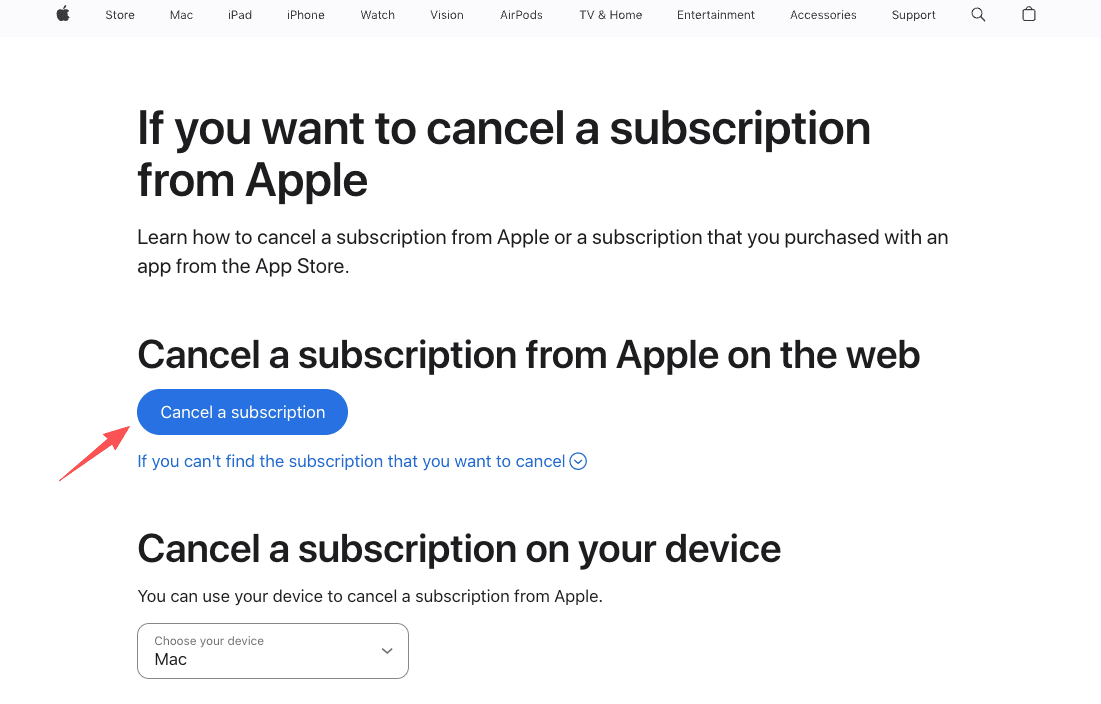 If billed via iOS, find out how to cancel weight watchers using the Apple ID subscriptions management page.