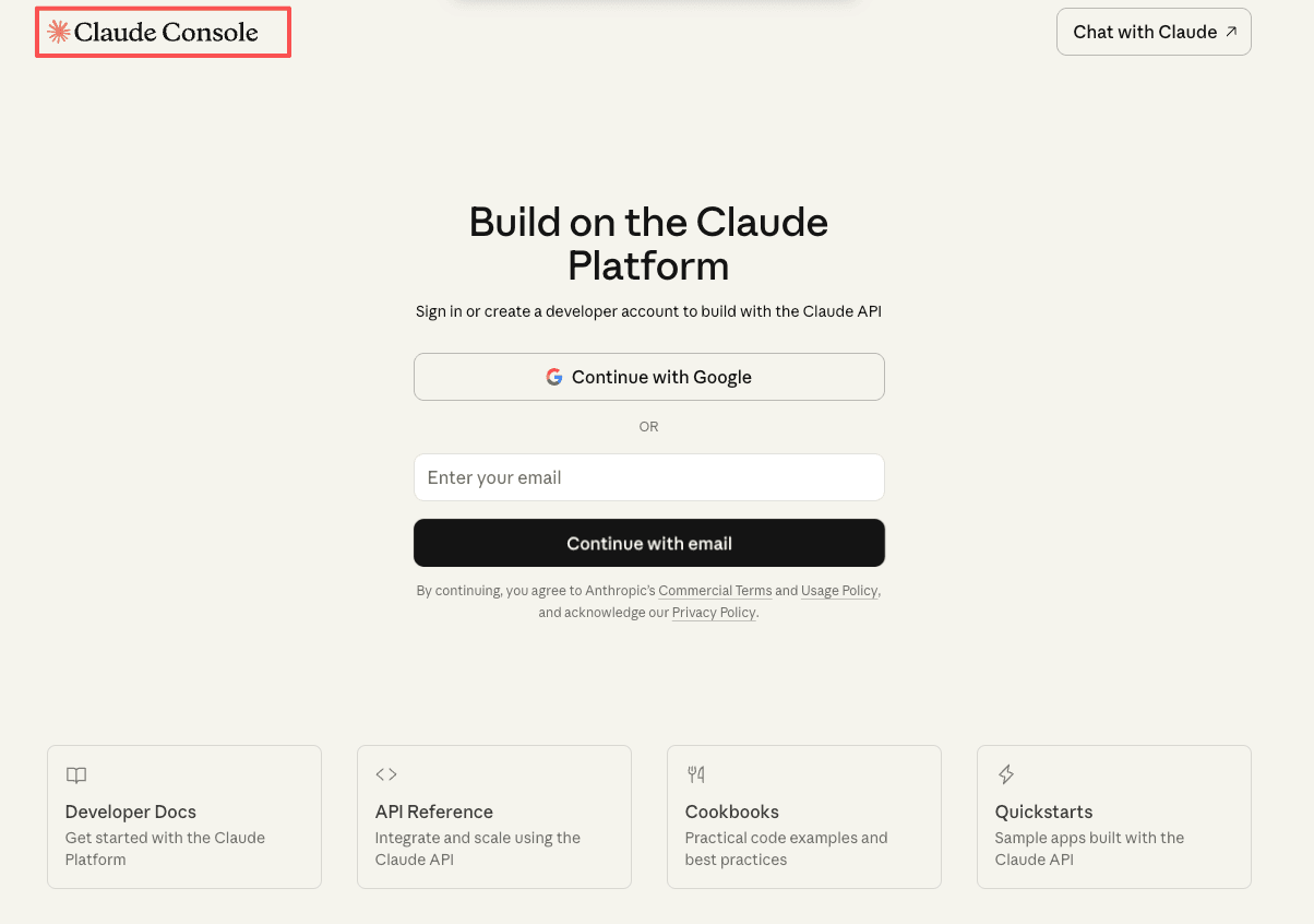 Sign in to the Anthropic developer console to manage your account and cancel Claude Pro subscription easily.