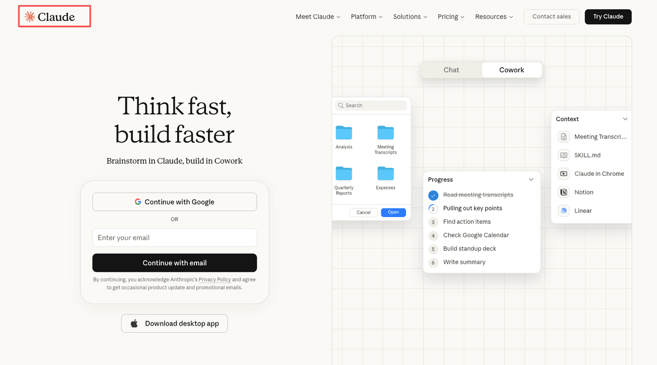 Claude's web interface and Cowork workspace features for claude vs chatgpt for coding.