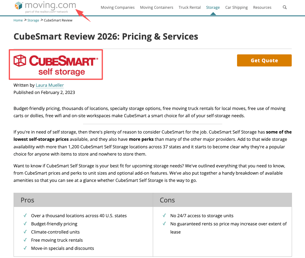 Reading reviews is helpful when figuring out how to cancel cubesmart and understanding their pricing and rental policies.